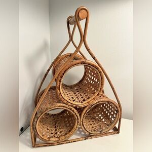 Rattan Wine Holder